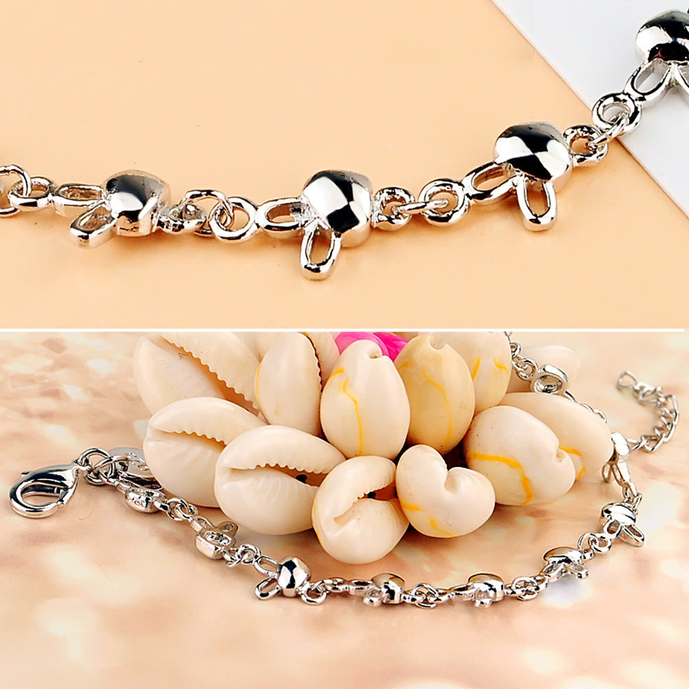 Platinum-plated Girls Simple And Cold Wind Bracelets Rabbit Bracelet All-match