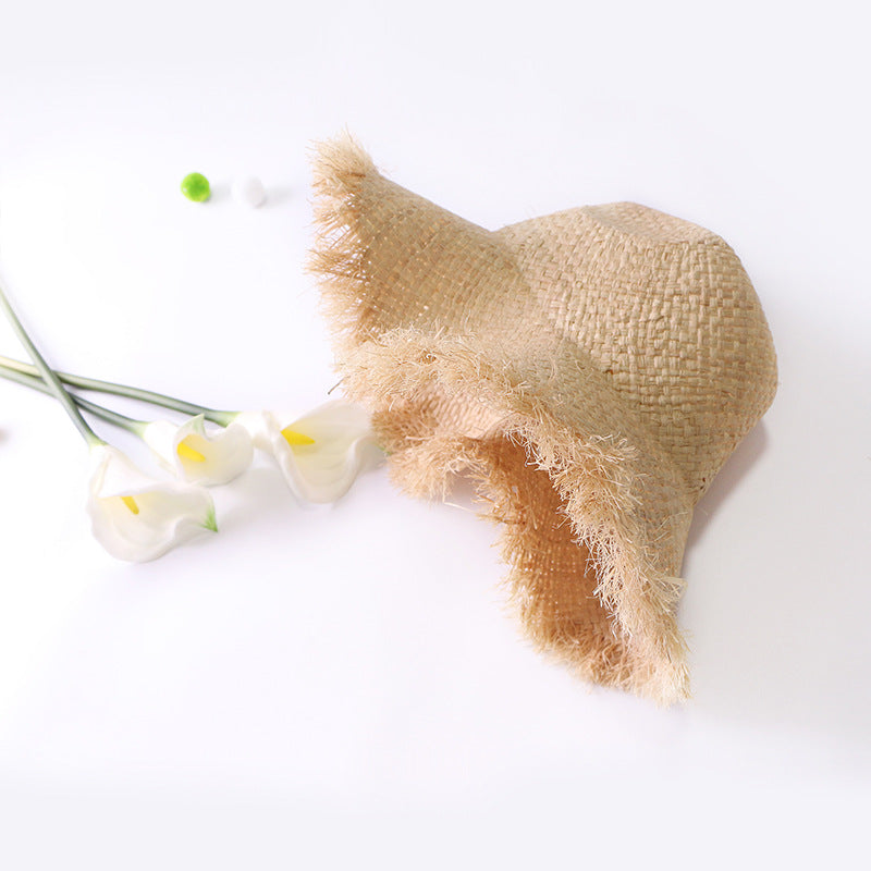 Spring And Summer Rafia Hat