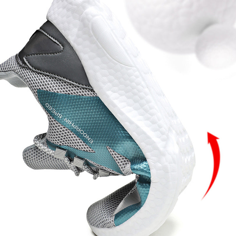 Fashionable Breathable Mesh Sports Casual Shoes