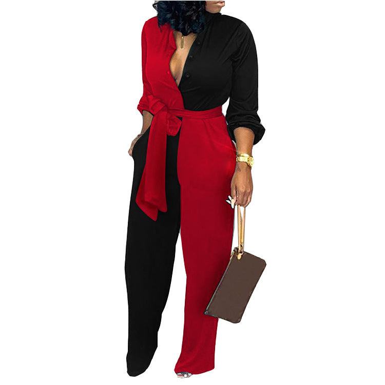 European And American Cross-Border Sexy Fashion Casual Jumpsuit