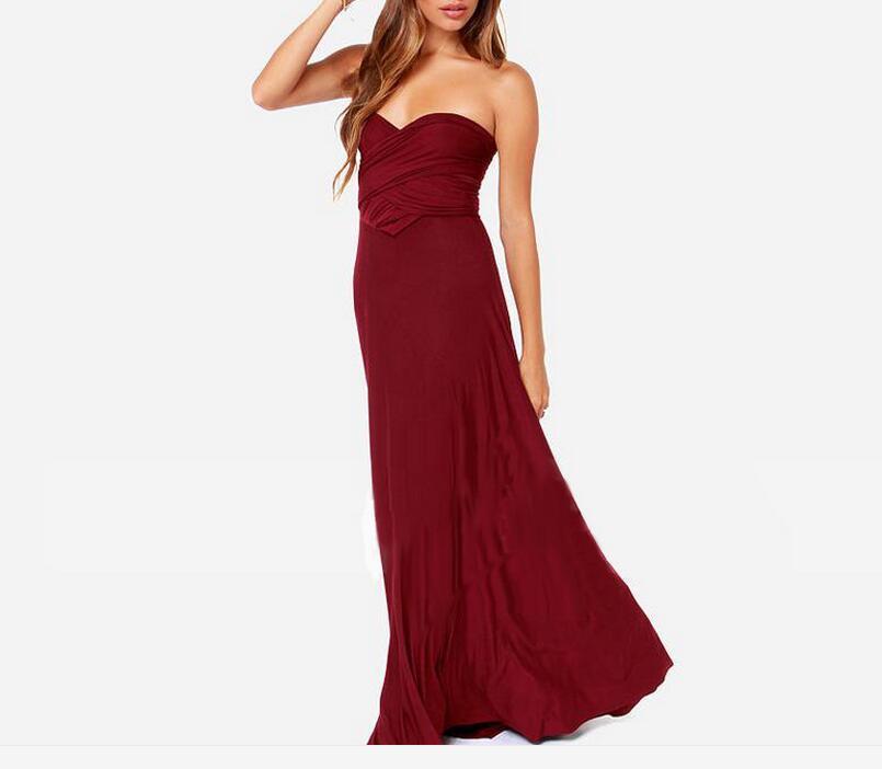 Multi-rope Crossover Backless Sexy Bandage Dress