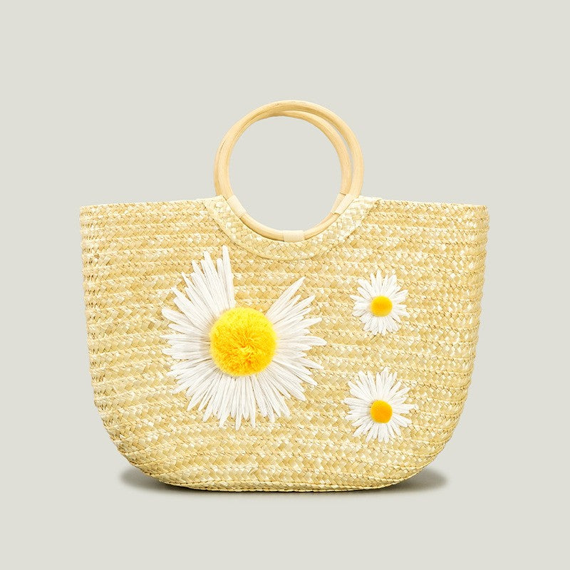 Rafia Tote Bag - Lena