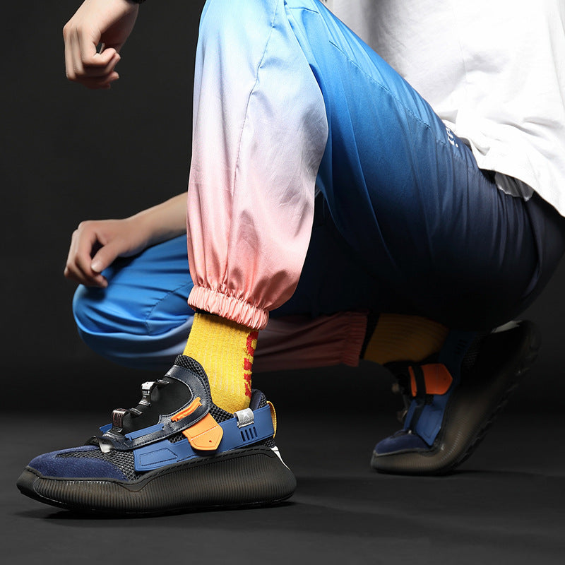 Breathable soft mesh sports casual shoes