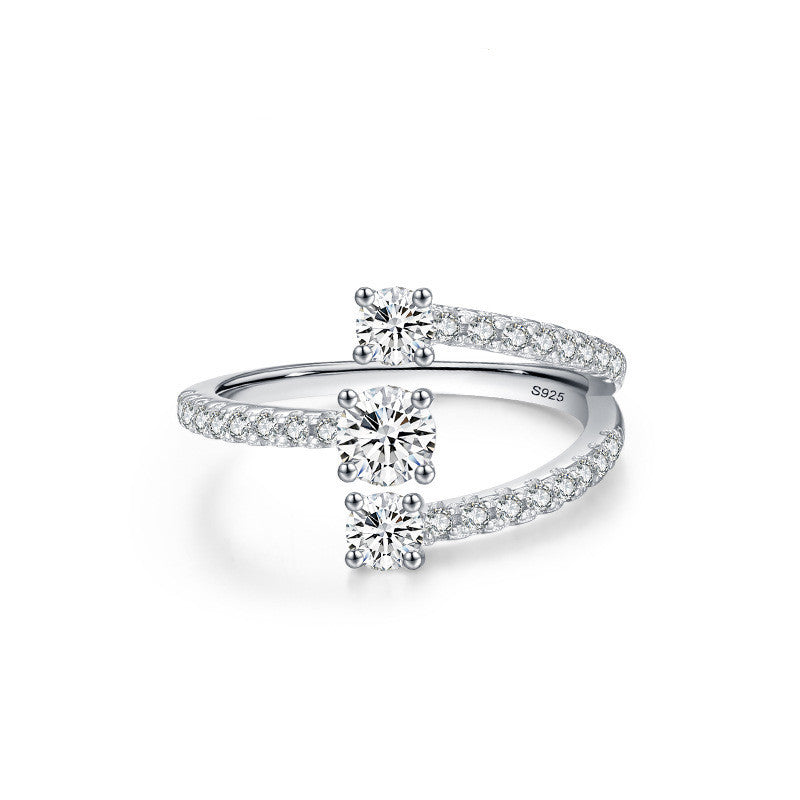 Fashion Silver Geometric Ring For Women