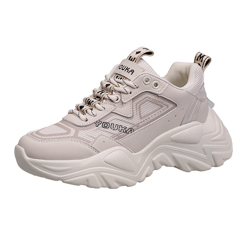 Women's platform casual sports shoes
