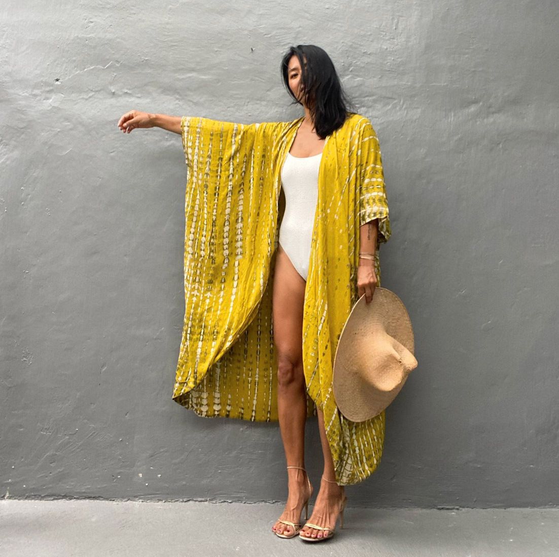 Casual, Beach Cover Up (Yellow) - Lena™ - Lena