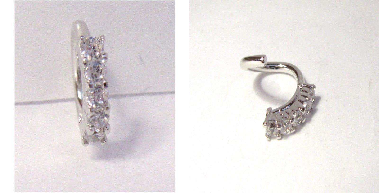 Fashionable And Exquisite Zircon O-shaped Nose Ring