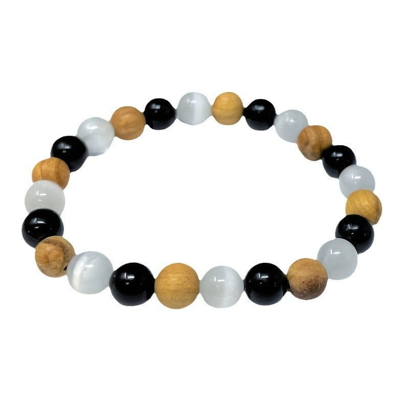 Wood Beaded Bracelet Bracelet
