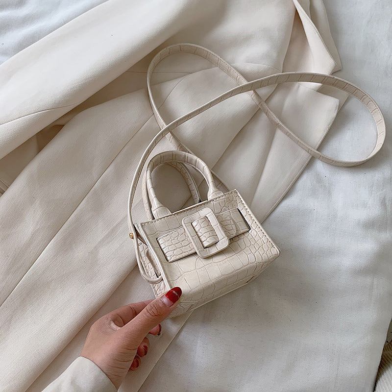 Small square handbag