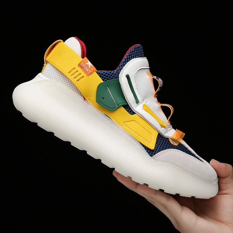 Breathable soft mesh sports casual shoes