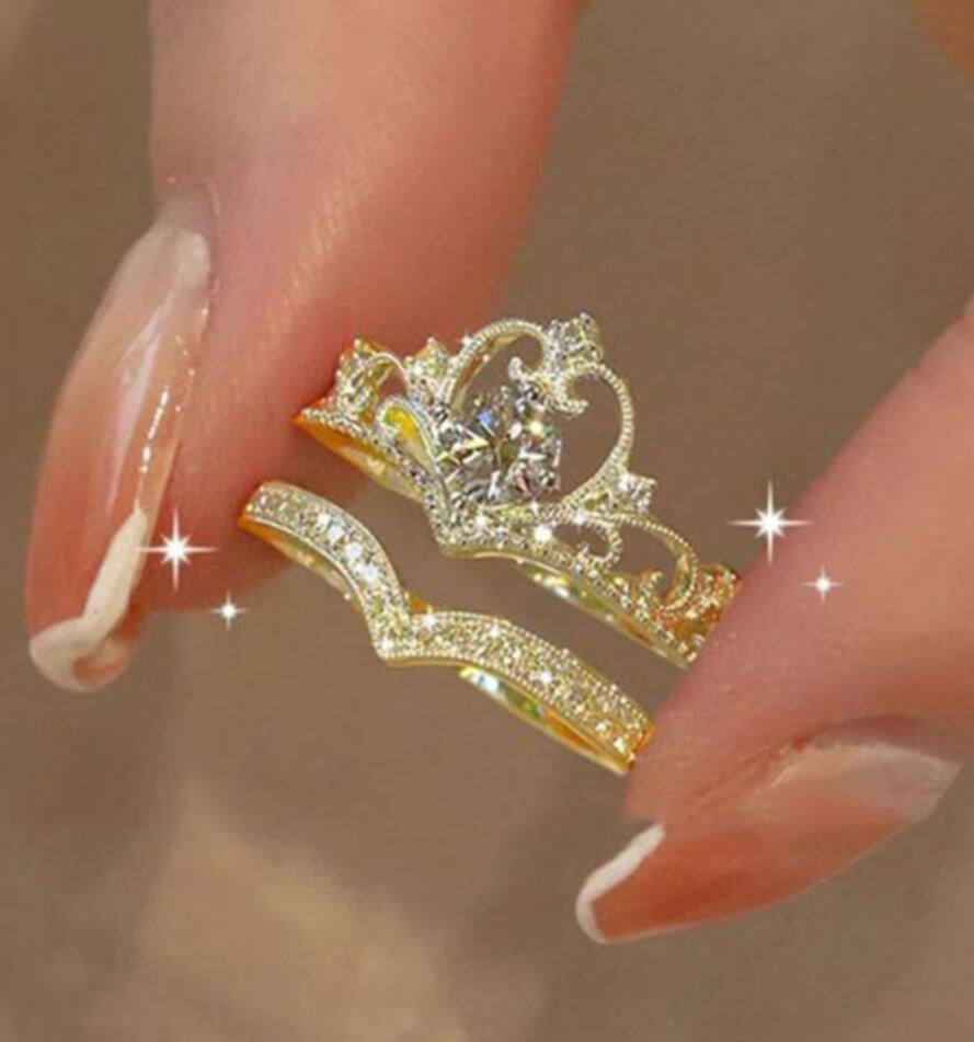 2-piece Ins Style Simple Index Finger Ring