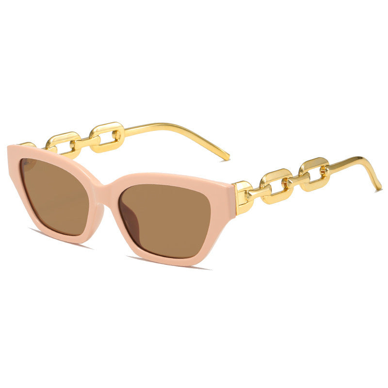 New European And American Retro Modern Thick Frame Sunglasses - Lena