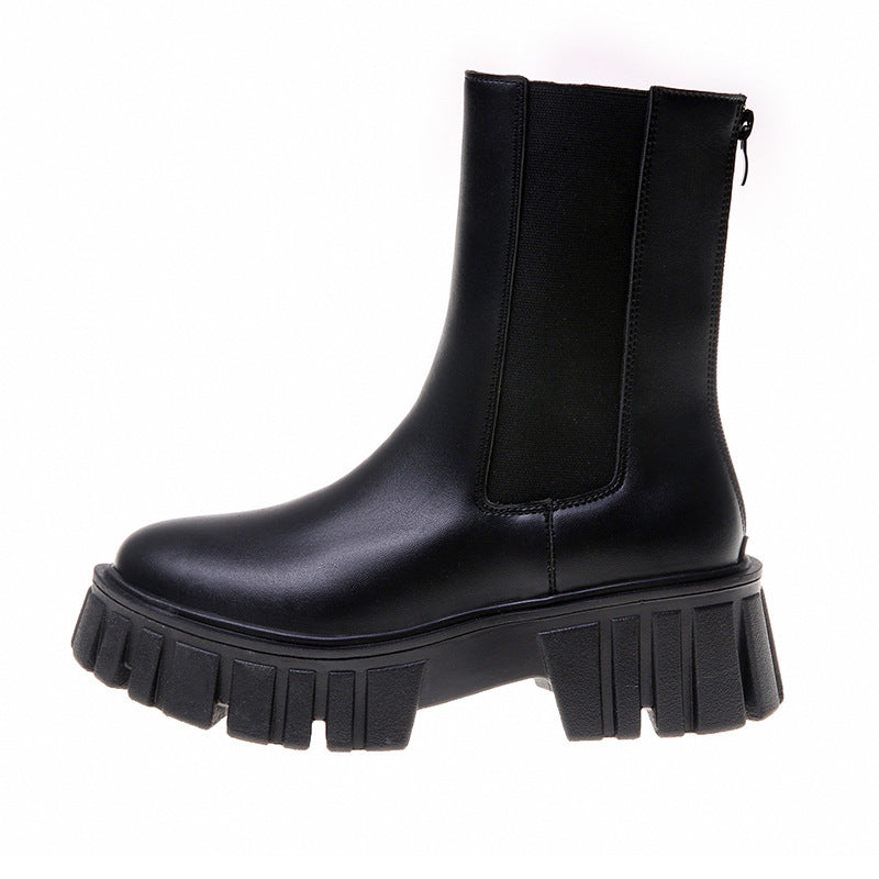 Cake Bottom Elastic Band Sexy Chimney Boots