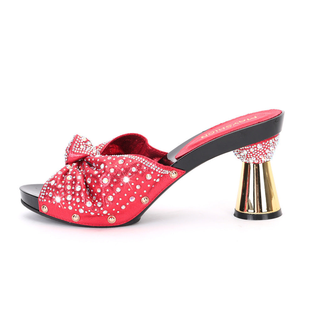 Women's Fashionable All-match Style Hot Diamond Shoes