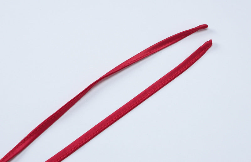 Women's Clothing Pure Color Halter Backless Thin Strap Hip Bag Dress