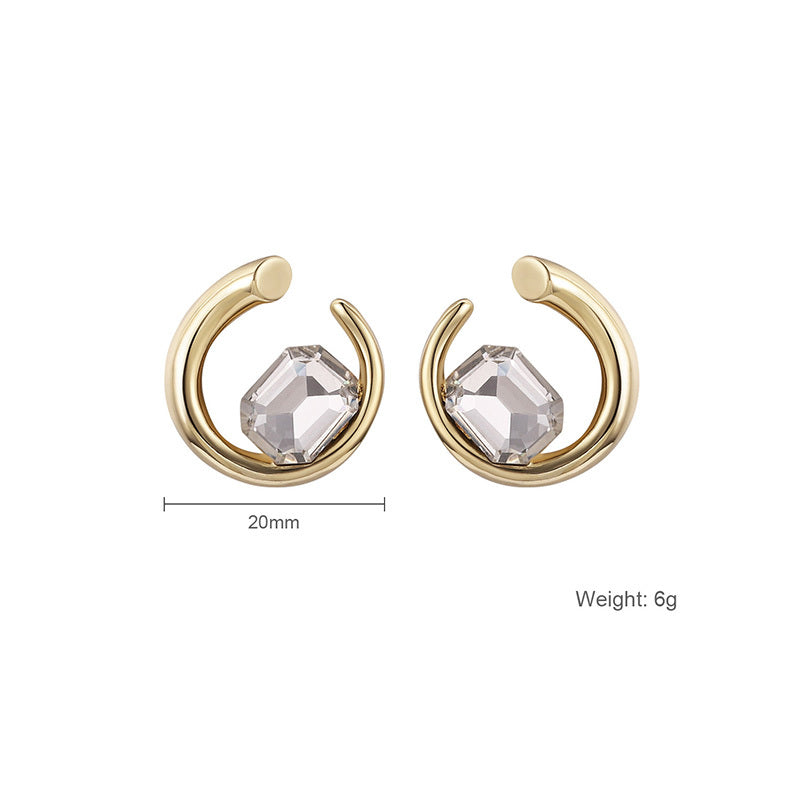 Trendy Niche Design Earrings Irregular Earrings