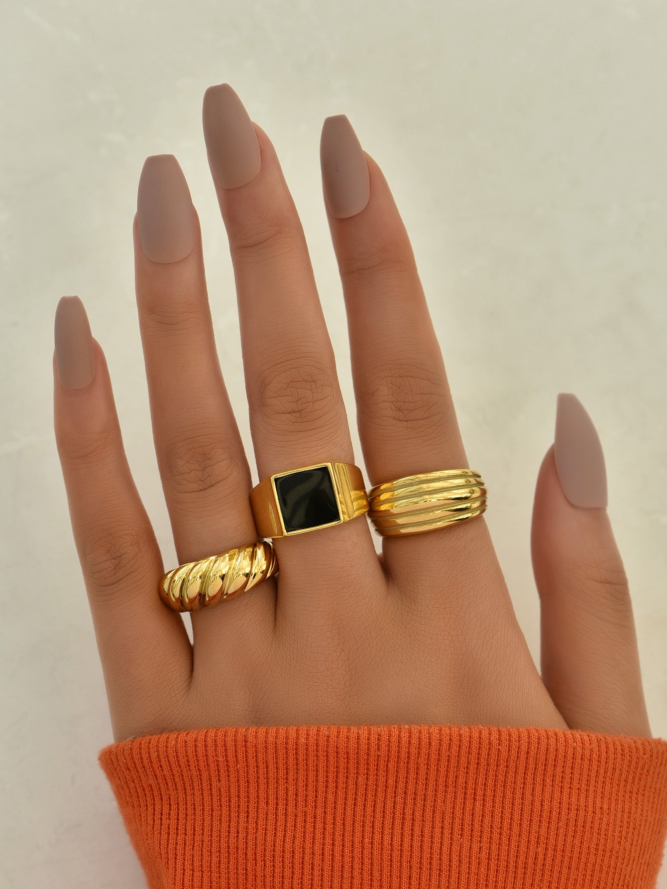Creative Girls Wear Fashionable Rings Alloy Trend