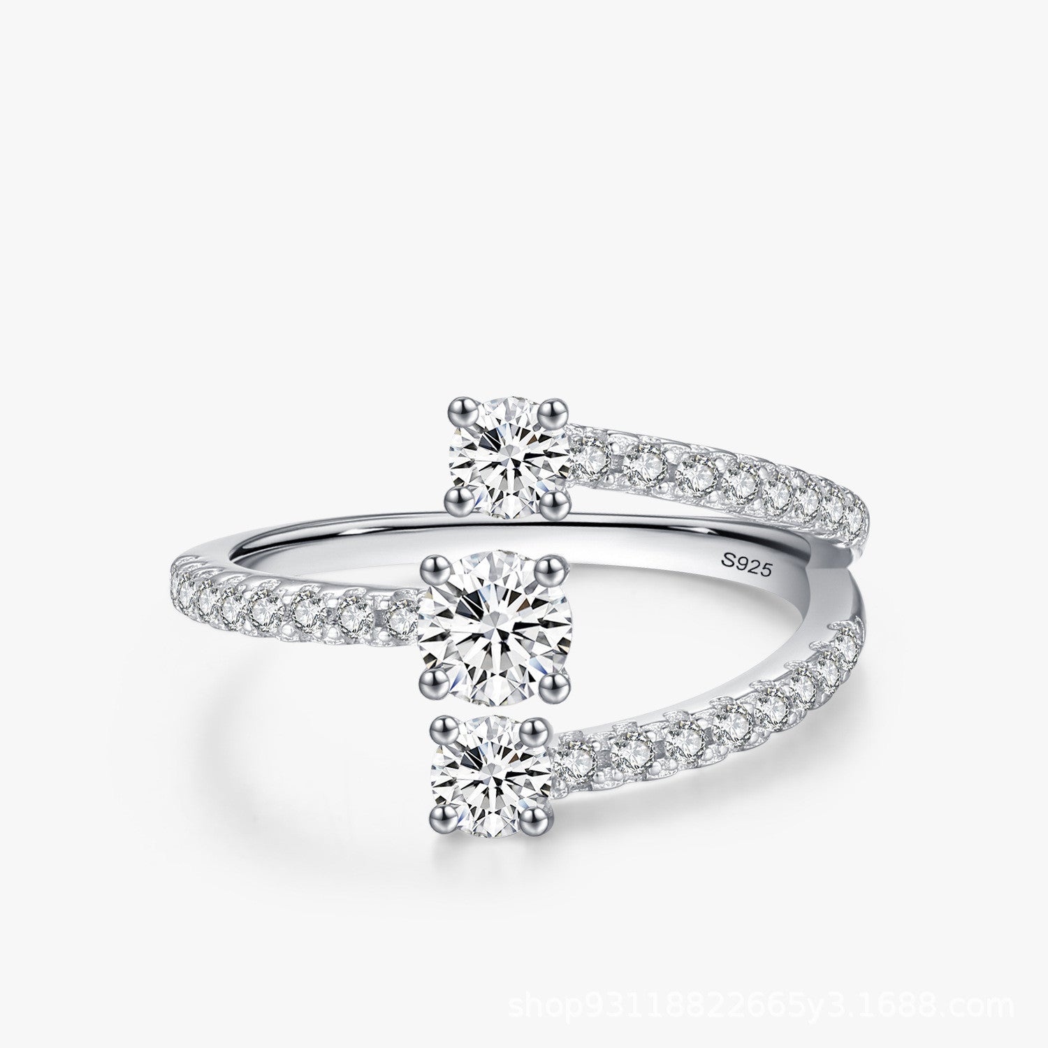 Fashion Silver Geometric Ring For Women