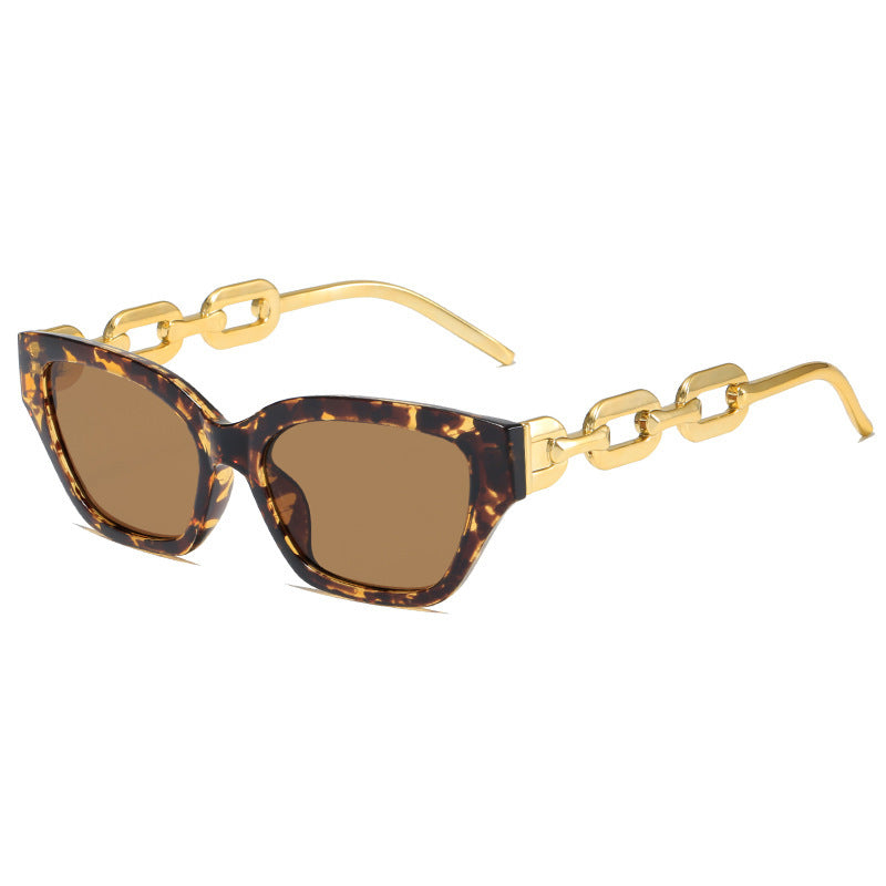 New European And American Retro Modern Thick Frame Sunglasses - Lena